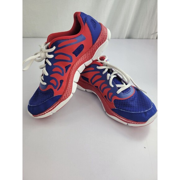 Under Armor Micro G Pulse Women's 6y Blue Red Athletic Running Shoes - Picture 9 of 10